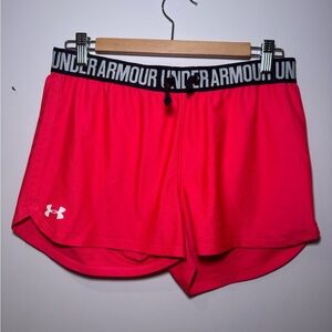 Under Armour Women's Pink Athletic Shorts